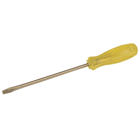Urrea Non-Sparking Screwdriver, 1/4" X 10" Slotted type UH9616